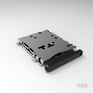 ตัวเชื่อมต่อซิมการ์ด XKB Connection XKNANO-1131-18 แบบ Push Push SMD พร้อมระบบตรวจจับการ์ด ขนาด 1.5 มม. มาตรฐาน ROHS สำหรับอุปกรณ์อิเล็กทรอนิกส์บนแผงวงจรพิมพ์ - Product Image 2