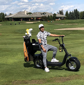 Trottinette électrique intelligente Loyal Australia Market GPS 2000W avec support de <span class=keywords><strong>golf</strong></span> et chariot pliable, étanche - Product Image 5