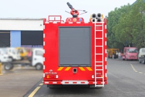 Camión de <span class=keywords><strong>Bomberos</strong></span> Haowo de 7 Toneladas con Combinación de Polvo Seco y Espuma: Económico y Confiable, con Opciones de Conducción a la Izquierda o Derecha - Product Image 5