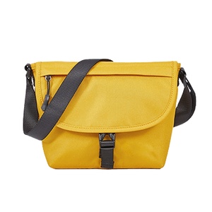 Lilalila nouveau <span class=keywords><strong>2023</strong></span> à la mode marque jaune toile femmes une épaule bandoulière sport facteur étudiant hommes personnalité taille sac - Product Image 1