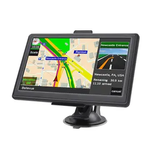 7 Zoll High Definition Großbild-Navigator Auto LKW Tragbares GPS All-in-One-GPS-Navigations-Tracking-Gerät für mehrere Sprachen