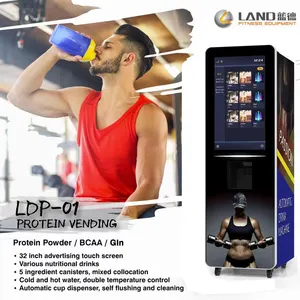 Máquina Expendedora de proteína para gimnasio, dispensador de proteína en polvo, máquina de bebidas instantáneas, comercial, en venta