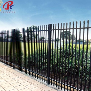 Plaque de clôture en acier galvanisé moderne haute résistance, clôture en métal forgé à vendre, clôture de jardin en acier antirouille et sécurisée - Product Image 4