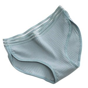 Của Phụ Nữ Cotton Quần Lót Nữ Ren Cạnh Tóm Tắt Thở Sexy Đồ Lót Phụ Nữ Bông Đáy Quần Đồ Lót <span class=keywords><strong>Intimates</strong></span> - Product Image 4