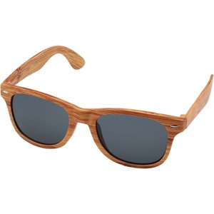 Occhiali da Sole Effetto Legno Senza Marca, Occhiali Eleganti con Design Unico delle Aste Modello 127051-1 - Product Image 1