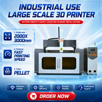 Imprimante 3D industrielle grand format FGF à double extrudeur, vitesse d'impression rapide