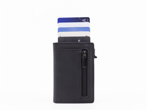 Portafoglio Ultra Sottile in Alluminio per Uomo con Funzione Blocco RFID, <span class=keywords><strong>Porta</strong></span> <span class=keywords><strong>Carte</strong></span> Minimalista in Metallo Pop-up per Biglietti da Visita, <span class=keywords><strong>Carte</strong></span> di Credito <span class=keywords><strong>e</strong></span> Denaro - Product Image 6