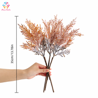Branche de cèdre artificielle décorative, faux cyprès, verdure pour la décoration de vases d'automne et de Noël à la maison