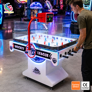 Commercial Coin Operated Air Hockey Table Arcade Game <b>Machine</b> for Indoor Game Centers & <b>Amusement</b> Parks - Product Image 1