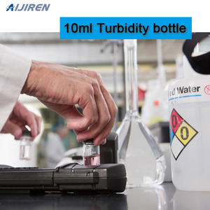 플라스틱 나사 캡이 있는 테스트 바이알용 실험실 10mL FTU 유리 25x60mm 수질 분석 샘플 셀 붕규산 유리로 제작 - Product Image 6