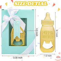 Ouvre-bouteille pour fête prénatale, cadeau pour les invités, or Rose, cadeau de mariage, cadeau de fête prénatale pour les invités