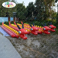 Excité 8 Joueurs Dragon Gonflable bateau banane à vendre Tubes Remorquables