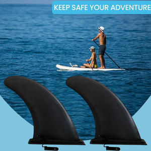 Aileron de planche de surf gonflable amovible et insérable, type queue de poisson, pour SUP et planche de surf, avec fonction de séparation d'eau - Product Image 5