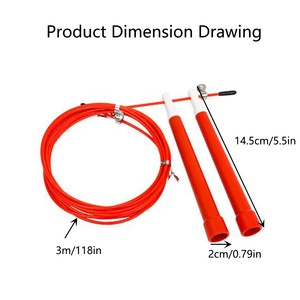 <span class=keywords><strong>Corde</strong></span> <span class=keywords><strong>à</strong></span> <span class=keywords><strong>sauter</strong></span> de qualité professionnelle <span class=keywords><strong>à</strong></span> longueur réglable pour enfants et adultes - Idéale pour la salle de sport, l'école, la cour ou l'<span class=keywords><strong>exercice</strong></span> <span class=keywords><strong>à</strong></span> domicile - Product Image 2