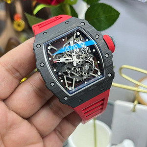 Mechanical RM Men Watch – Black Carbon Material, Sports Edition, <b>Automatic</b>, Fashion Luxury Men Timepiece - Product Image 6