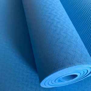 Azul Negro Verde Rosa Rojo Púrpura Violeta Personalizado Impreso 6mm Tpe Yoga Mats - Product Image 4