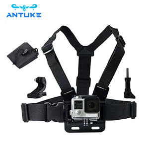 Support de téléphone portable monté sur la poitrine pour cyclisme Action réglable en plein air équitation sangle de poitrine <span class=keywords><strong>harnais</strong></span> support de téléphone portable Clip - Product Image 1