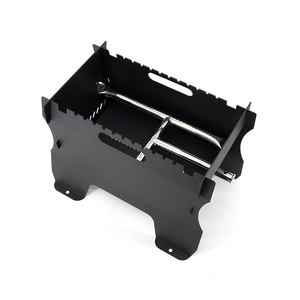 Brasero à <span class=keywords><strong>gaz</strong></span> d'extérieur de haute qualité en acier résistant à la chaleur, <span class=keywords><strong>petit</strong></span>, portable, carré, pour patio et jardin - Product Image 3