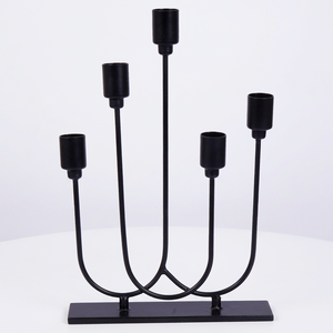 OEM Hot Sales Quality Set 3PCS Tall Rustic Taper Aluminum <b>Candle</b> <b>Stick</b> Holders for Home Religious Christmas Table Decor - Product Image 3
