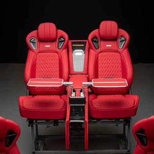 Luxury Customized Leather Car Seat Front Rear Seats Custom Patterns Colors Modified for Mercedes G Class W463 W464 G63 - Product Image 1