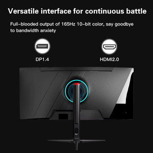 New 34 Inch Chơi Game Cong Hiển Thị 4K 165Hz Kvm Pbp Máy Tính Để Bàn Màn Hình Máy Tính Hỗ Trợ OEM Tùy Biến - Product Image 4
