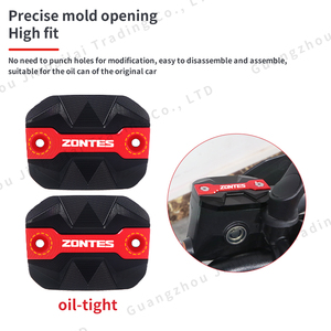 Protector de la Cubierta Superior de la Bomba de Freno Delantero de Aleación de Aluminio Modificado para Motocicleta, Compatible con Zontes 368G/<span class=keywords><strong>D</strong></span>/E/<span class=keywords><strong>M</strong></span>/<span class=keywords><strong>K</strong></span> 150X - Product Image 4