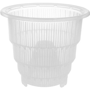 <span class=keywords><strong>Pot</strong></span> <span class=keywords><strong>de</strong></span> culture rigide transparent et respirant pour orchidées Phalaenopsis et mousse, style minimaliste Meishi, pour contrôle des racines, vente en gros transfrontalière - Product Image 1