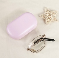 Étui à lunettes E88 ET2002 pour presbytie, résistant à la pression, portable, pour myopie, semi-rigide, élégant, boîte de rangement compacte