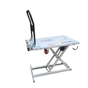 Draagbare Elektrisch Aangedreven Vrachtlift Selfloading Handkarren En Trolleys Voor Magazijn - Product Image 3