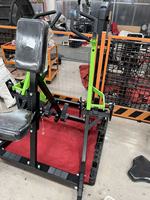 Máquina de Remo para Entrenamiento de Espalda, Equipo de Gimnasio Comercial, Equipada con Selector de Pesas