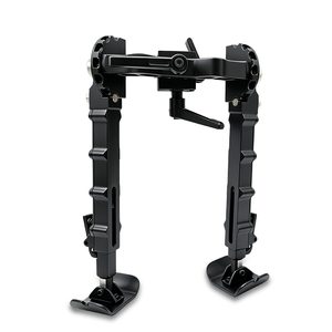 Support de tir réglable V9 pliable avec trépied et monture <span class=keywords><strong>QD</strong></span> 20 mm, accessoires universels pour l'extérieur - Product Image 6