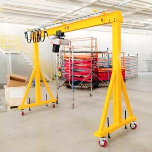 Grues de portique de levage mobiles portatives d'atelier électriques avec la grue 200kg 500kg 1 tonne 2 tonnes - Product Image 4
