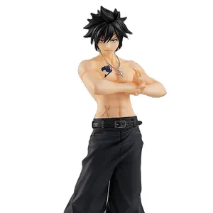 Figure produttore giapponese Hot Cartoon Fairy Tail Action Figures Plastic Anime