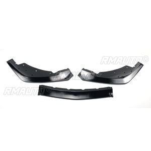 Front Bumper <b>Lip</b> for 2015-202 Ford Mustang MP Concepts GT500 Bumper <b>Splitter</b> DIffuser Soiler Matte Black Carbon Fiber Look - Product Image 3