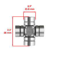 Joint universel en U pour Polaris 1332903 2202015 2203703 3235500 3235616 3260104