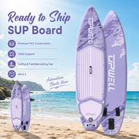 Produit de divertissement sportif : Planche de SUP gonflable, planche de paddle surf prête à être expédiée
