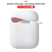 Nouvelle Coque Protective Designer sans Fil en Silicone Souple TPU, Modèle Sneakers, pour Écouteurs Air Pod 1/2 Pro