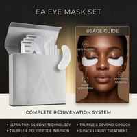 Patchs pour les yeux pour adultes au collagène soluble, acide hyaluronique et niacinamide – Hydratants, anti-rides, anti-cernes, soin des yeux en feuille