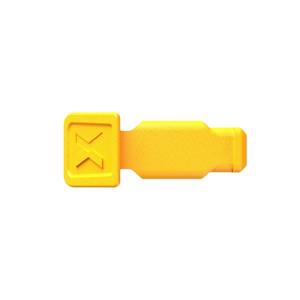 Juego de 10 clips de cable Yellow ColorCode - Product Image 1