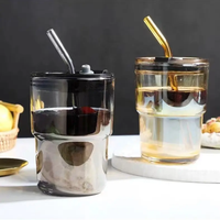 Logo personnalisé Promotionnel Cadeau de Demoiselle d'Honneur pour la Saint-Valentin Souvenirs de Mariage Cadeaux d'Anniversaire-Verres en Verre