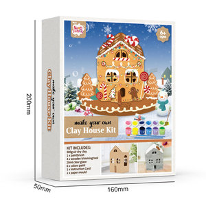 DIY Mini House Building kit di artigianato carino per le ragazze regali hobby per gli artigiani - Product Image 2