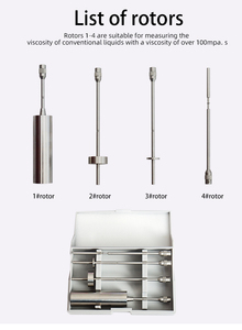 Viscosimètre rotatif, testeur de viscosité, fluymètre, viscosimètre liquide Newton (NDJ-1) - Product Image 5