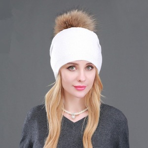 Autumn and Winter <strong>Women</strong> '<strong>s</strong> Knitted Woolen <strong>Hat</strong> Fur Ball Warm Woolen <strong>Hat</strong> Fashionable <strong>Women</strong>' <strong>s</strong> Pullover <strong>Hat</strong> - Product Image 6