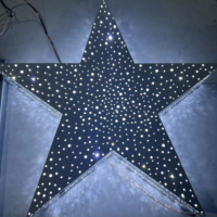 Letrero Luminoso LED con Efecto de Cielo Estrellado, Letras de Canal LED, Letrero de Neón LED con Efecto de Cielo Estrellado