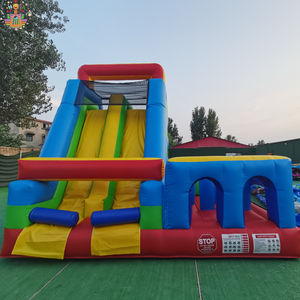 Kommerzielles aufblasbares Hüpfburg-Spielhaus mit Rutsche 5x6x4,5M für 10 Personen im Freien mit 2 Jahren Garantie - Product Image 2