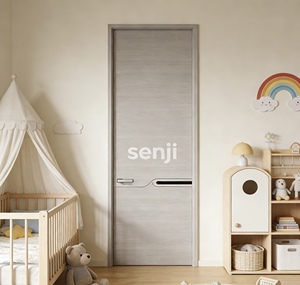 Elegante <span class=keywords><strong>Porta</strong></span> in Legno <span class=keywords><strong>Rosa</strong></span> per Interni Moderni con Finitura di Alta Qualità e Design Elegante per <span class=keywords><strong>Hotel</strong></span>, Camere da Letto, Ospedali - Product Image 3