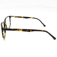 Montures de lunettes optiques classiques en acétate transparent pour unisexe, 4 couleurs, logo personnalisé