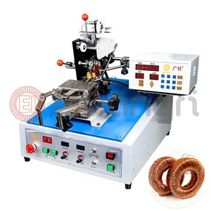 Hoge Precisie Riem Aangedreven Geëmailleerde Draad Magnetische Ring Automatische Cnc Toroidale Kern Winder Inductiespoel Wikkelmachine