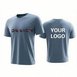 Personalized Polyester Quick Dry T Shirt Custom Print OEM ODM Service Breathable Lightweight Gym Workout Activewear - Product Image 3