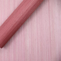Mywind Nieuw Ontwerp Natuurlijk Materiaal Behang Rose Rode Abaca Wandbekleding Sisal Jute Ruwe Hennep Voor Binnenwanddecoratie